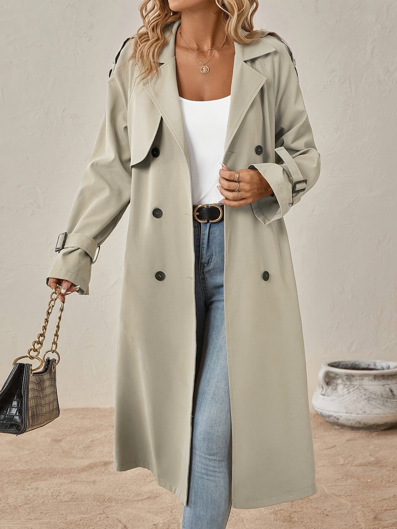 Belt Trench Coat