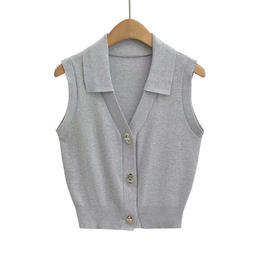 Sleeveless Knitwear