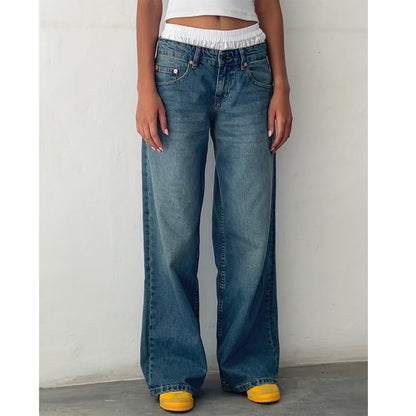 Retro Low Waist Jeans